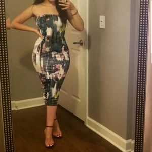 MULTICOLOR TUBE DRESS
